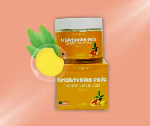 [ZAP-BP01] Turmeric Infused with Kojic Acid Brightening Pads